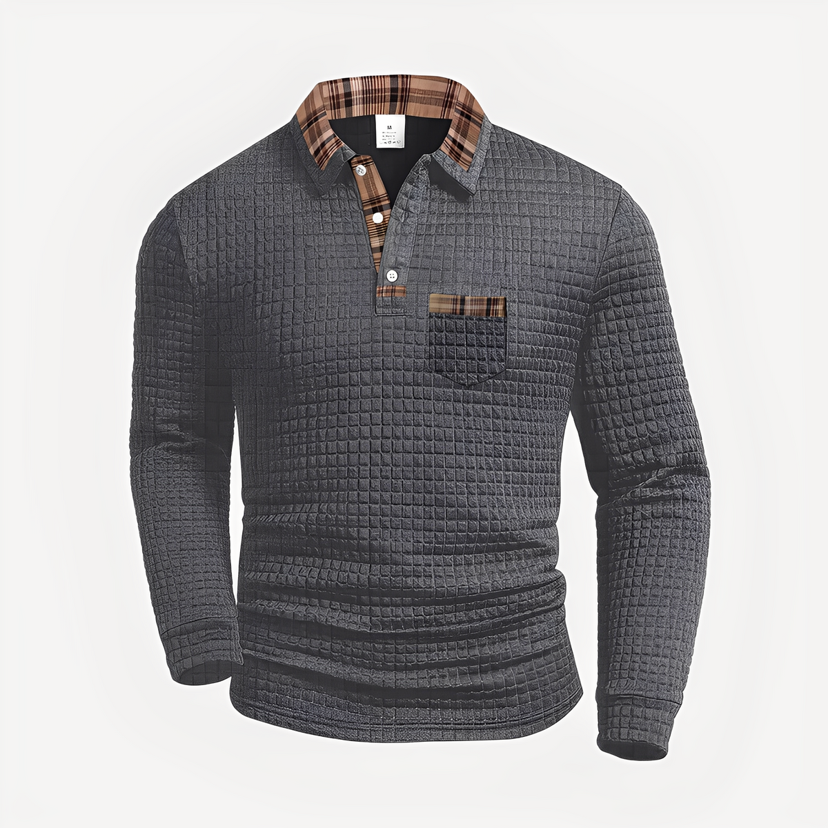 Morris - Camiseta de manga longa aconchegante