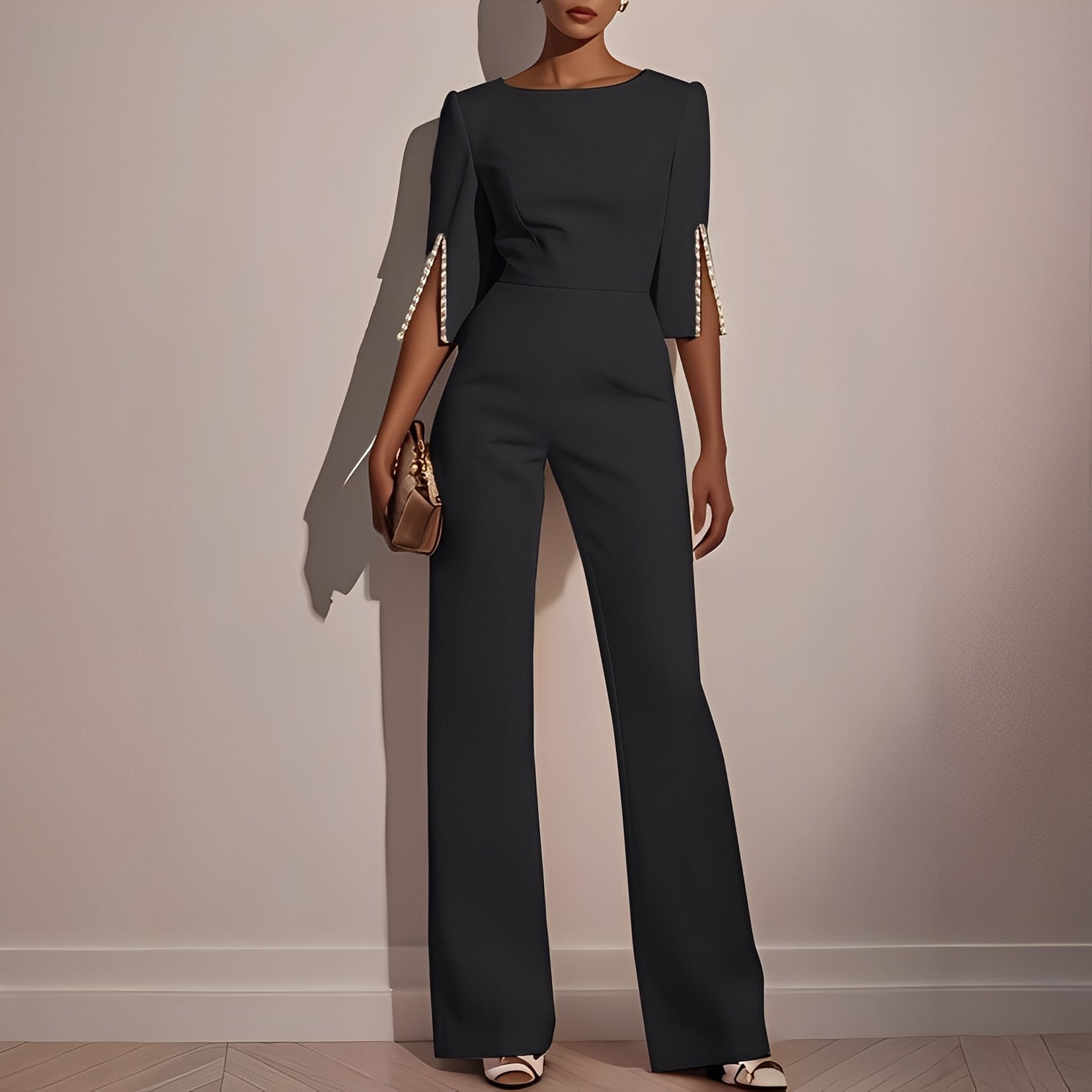 Carolane - Macacão elegante e ajustado para mulheres