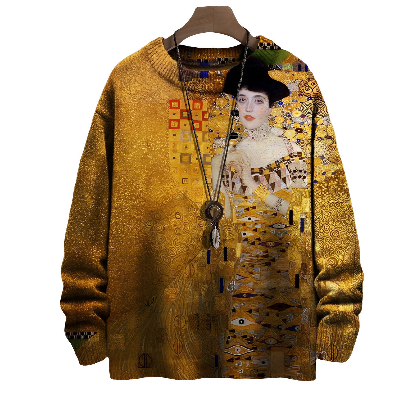 Eugene - Elegant striped wool sweater for men