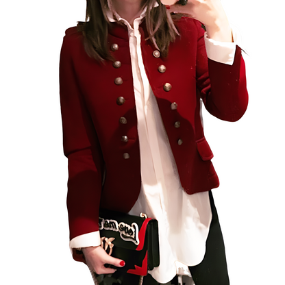 Rhoda - Eleganter Blazer mit Stehkragen für Damen