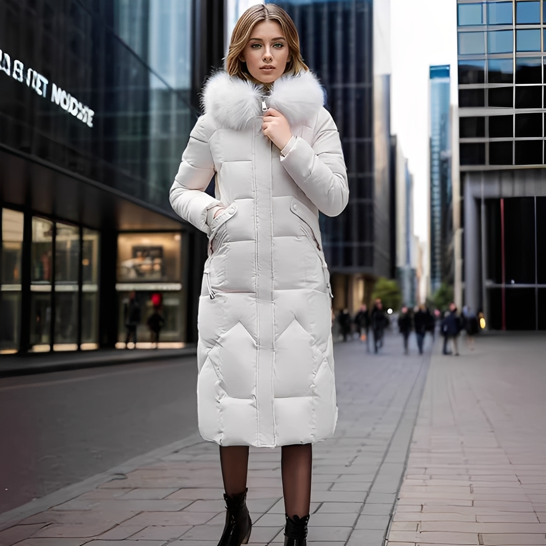 Marcellette - Casaco elegante e quente com capuz