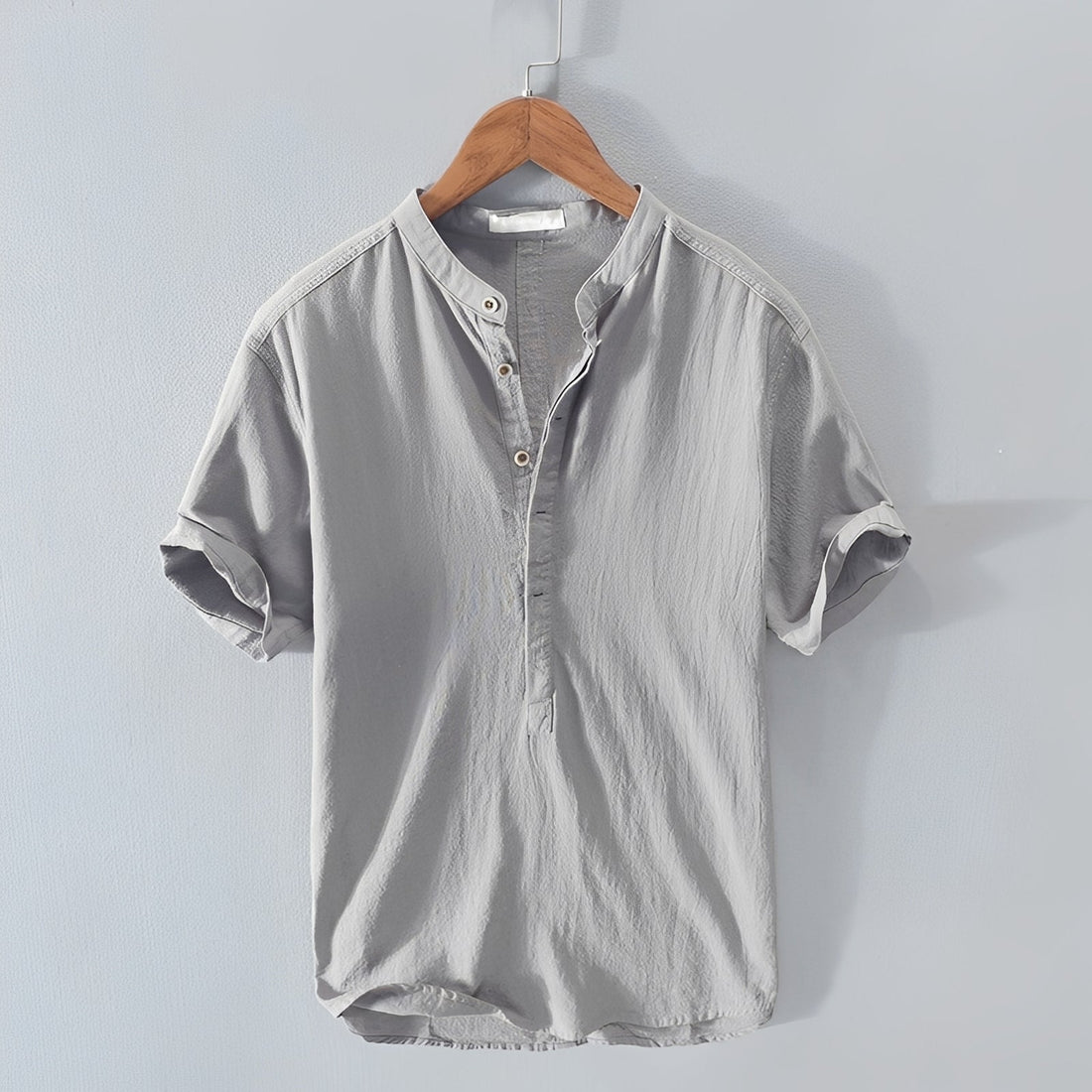 Ronald - Camisa de manga curta casual para homens