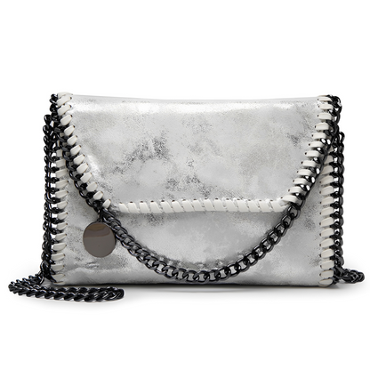 Charlotte - Elegante Ledertasche mit Kette für Damen