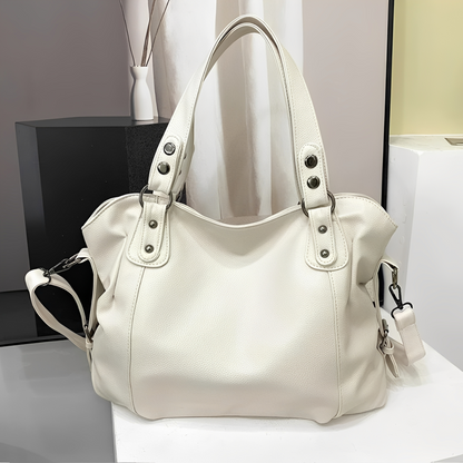 Erika - Elegant large leather bag for women