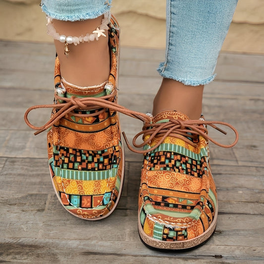 Shanice - Artistic, comfortable sneakers with cushioning for women