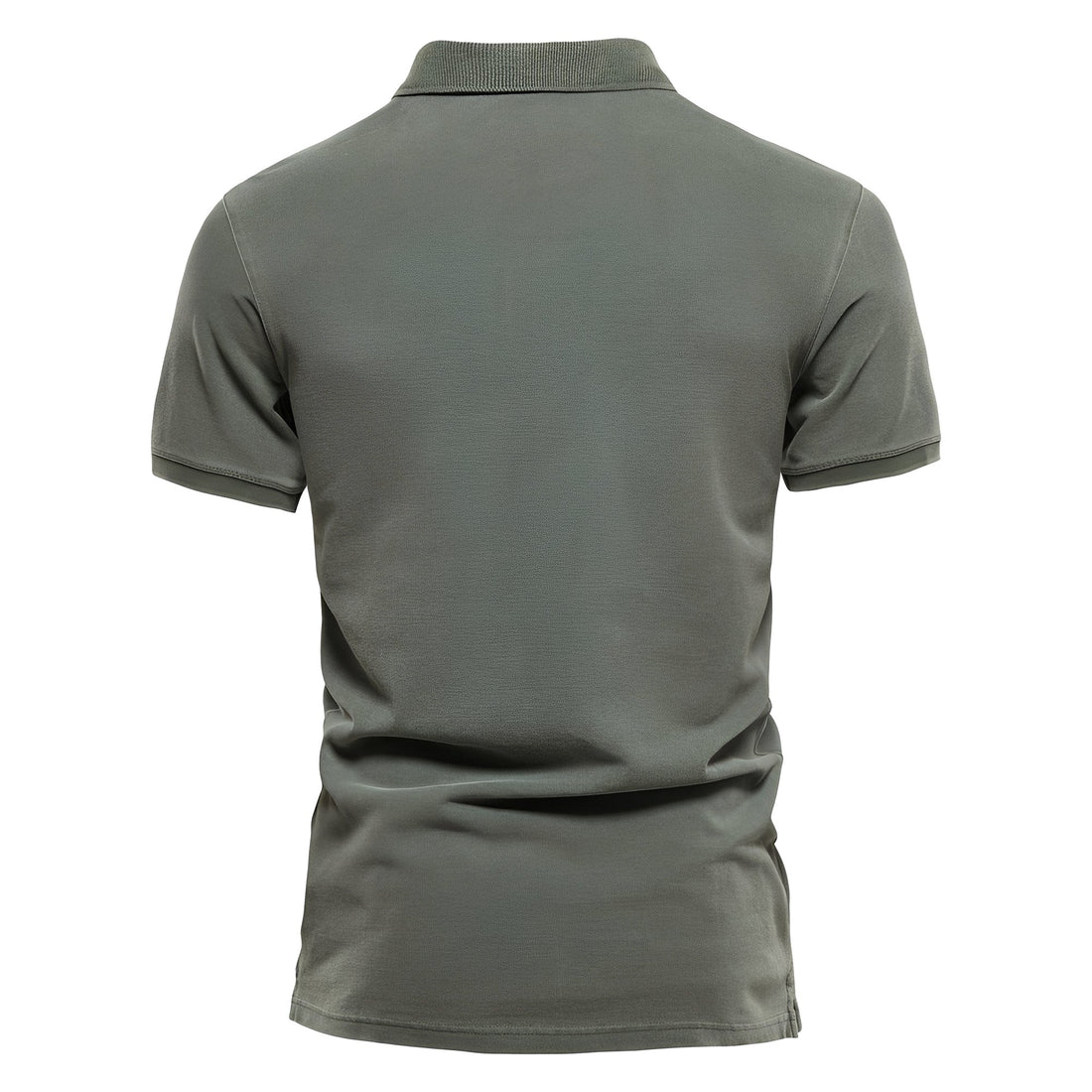 Geliant - Camisa de verão tendência com corte ajustado para homem