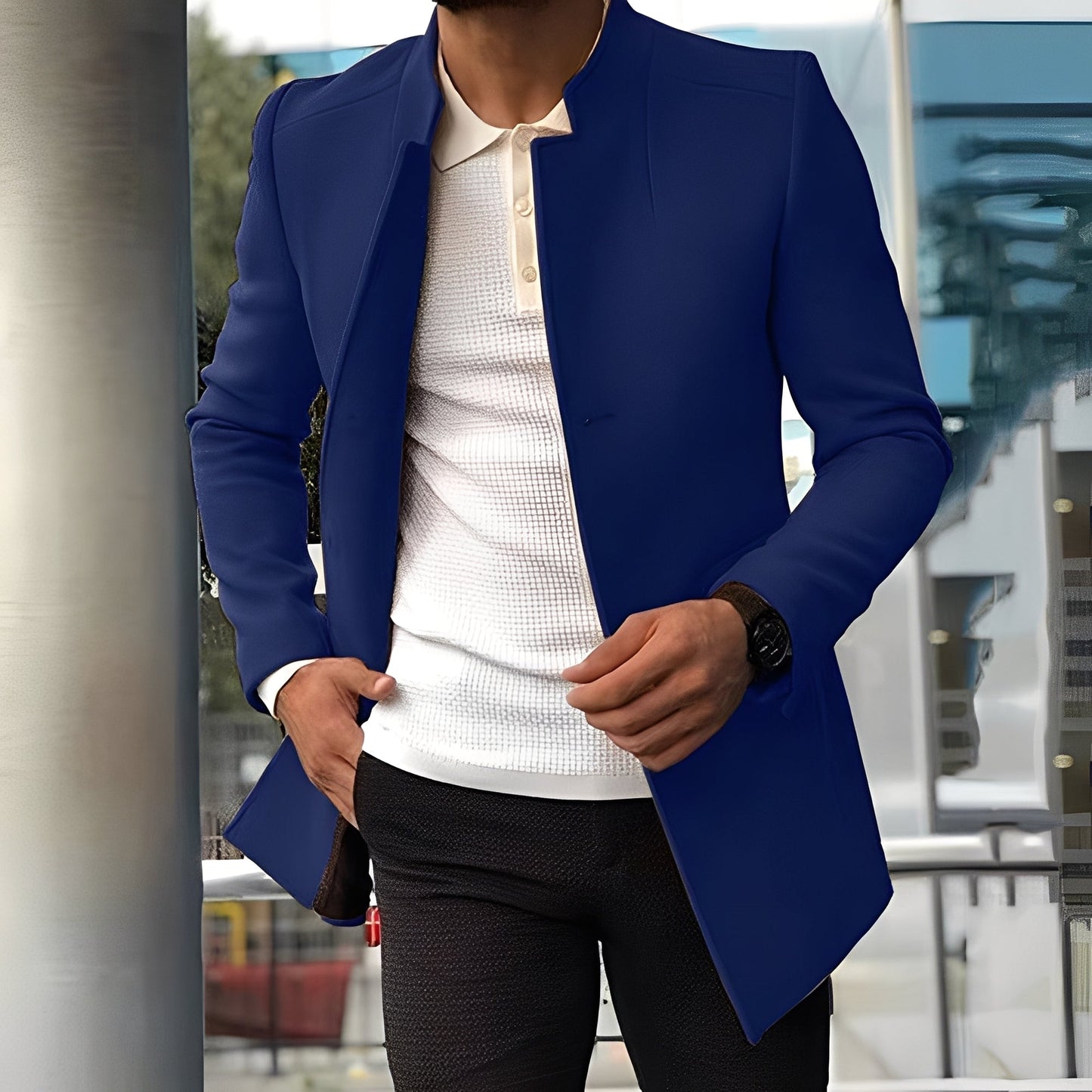 Joshua - Elegant Slim-Fitting Jacket for Men
