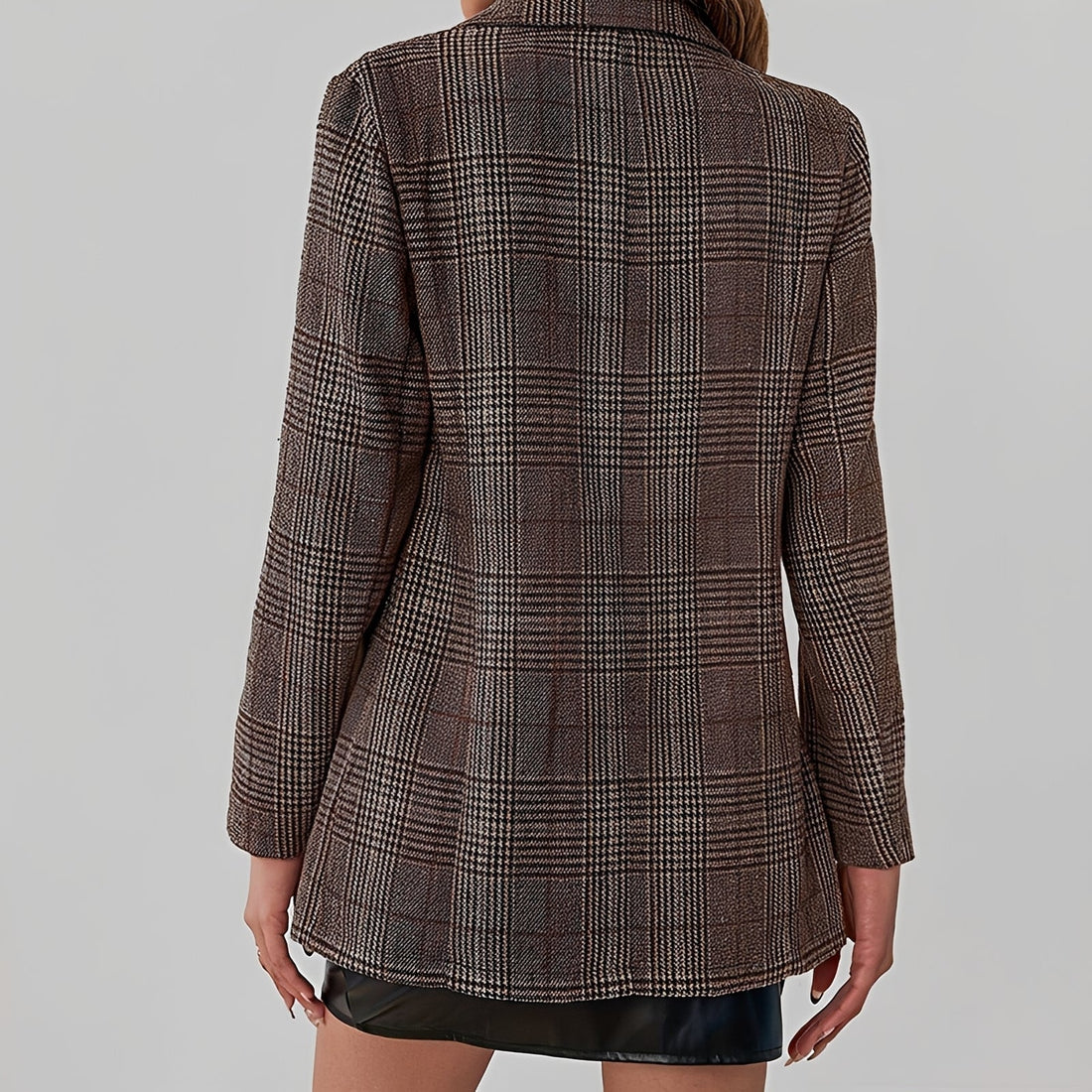 Eshal - Blazer Xadrez Estiloso
