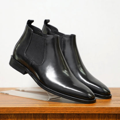 Jeremy - Formal Leather Chelsea Boots for Men