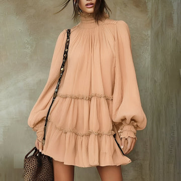 Mayeth - Vestido Mini com Babados Estiloso