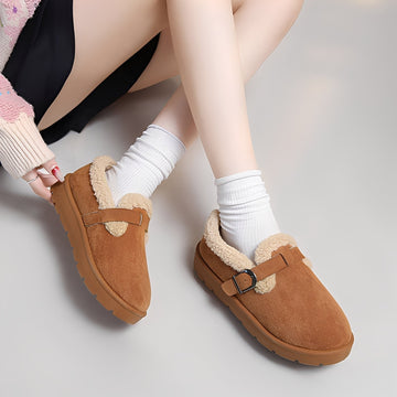 Jenee - Botas quentes com sola antiderrapante para mulheres