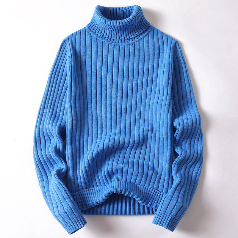 Elmer - Camisola de gola alta moderna para homem