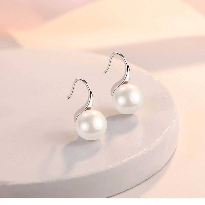 Cess – Brincos vintage com pérolas elegantes