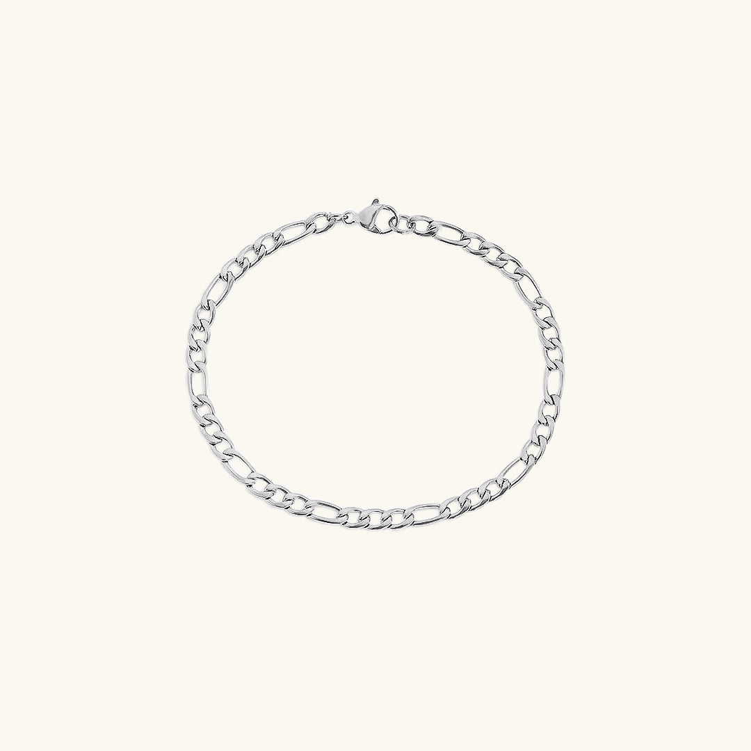 Saturno - Bracelete em corrente dourada