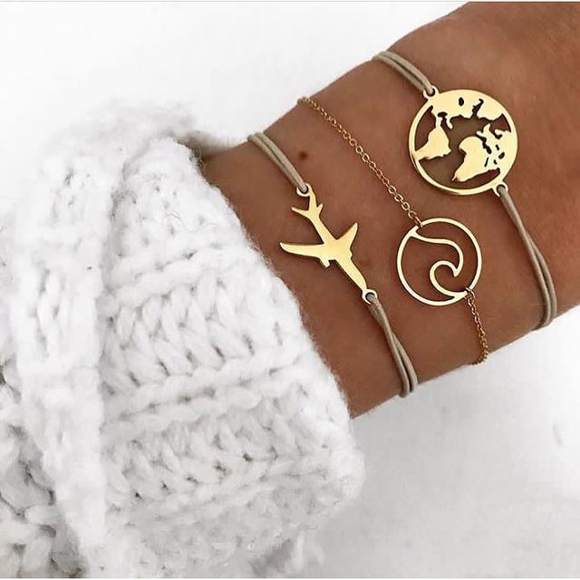 Alora – conjunto elegante de braceletes lima