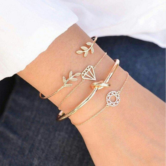 Nola – conjunto de braceletes de luxo intemporais
