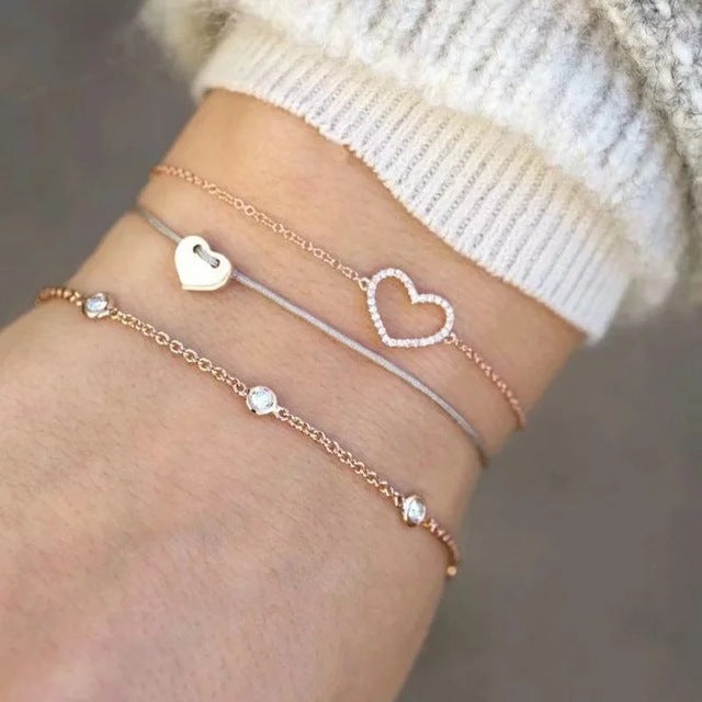 Nola – conjunto de braceletes de luxo intemporais