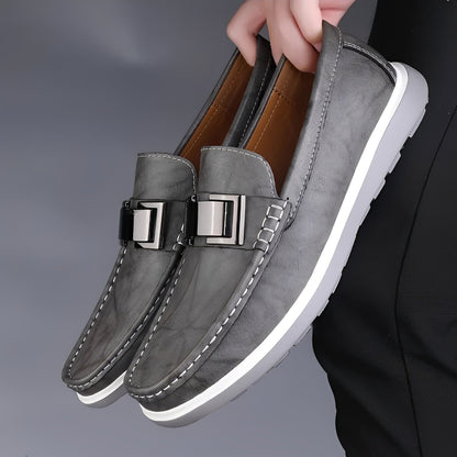 Martin - Casual flat leather shoes for men