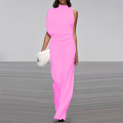 Lucie - Elegante, glamorosa macacão de um ombro para mulheres