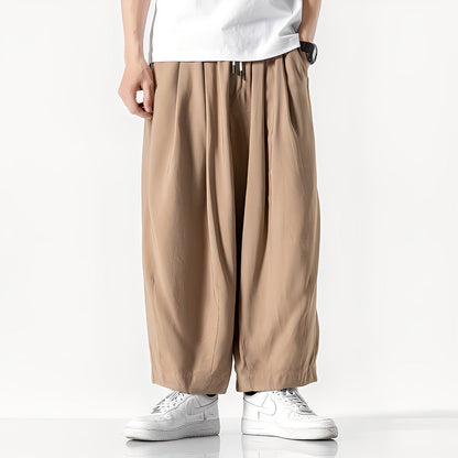 Adam - Wide cotton trousers for men