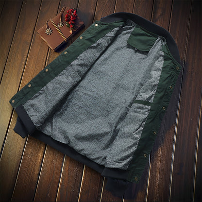 Jenson - Moderne Bomberjacke mit Streifen für Herren