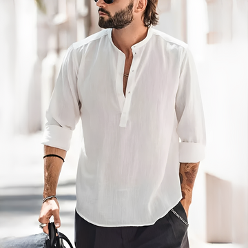 Enrico - Camisa de verão leve e moderna para homem
