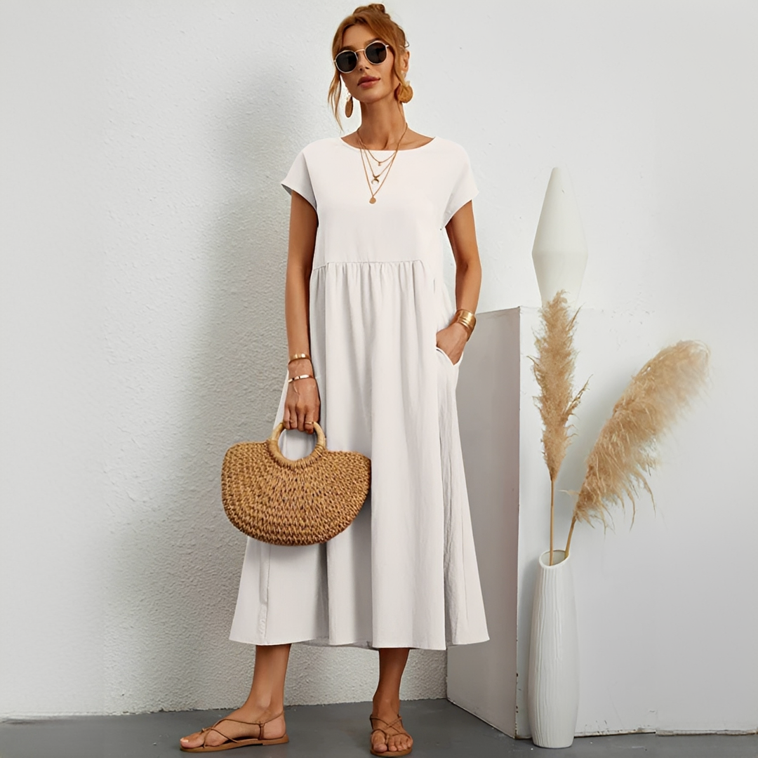 Celestinna - Vestido de verão descontraído para mulher