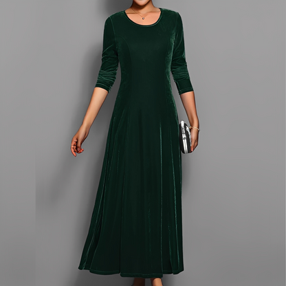 Mathilde - Elegantes Kleid mit langen Ärmeln für Damen