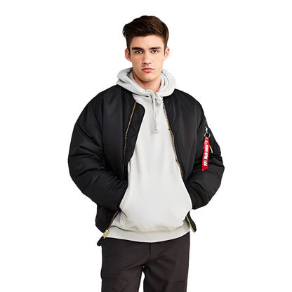 Norbert - Retro-Fliegerjacke mit Füllung für Herren