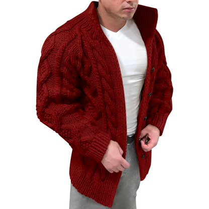 Oscar - Eleganter Strickjacke für Herren