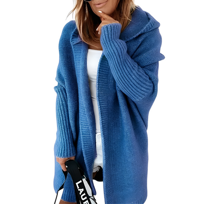 Maryellen - Casaco de Malha com Capuz para Mulheres