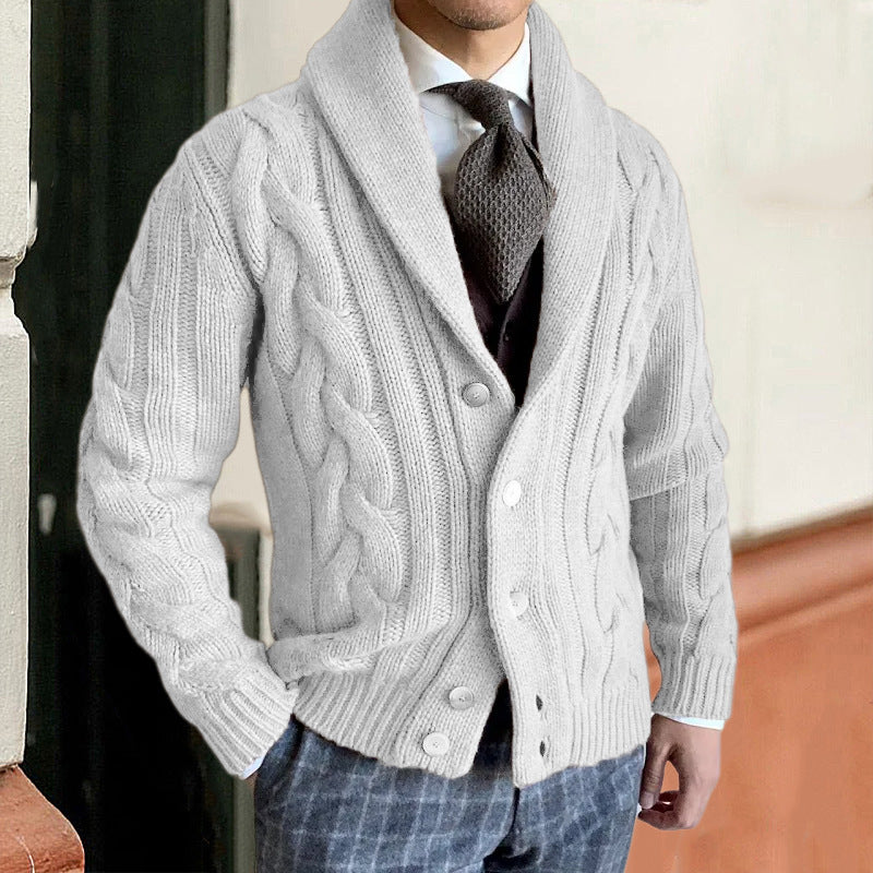 Archie - Elegant Knitted Jacket for Men