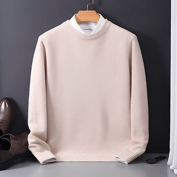 Esmund – Pulôver masculino casual de corte solto