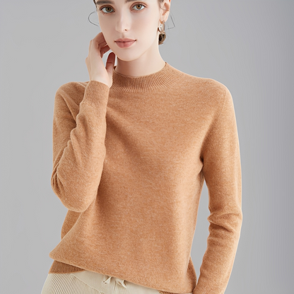 Chrystellene - Bequemer Rollkragenpullover aus Kaschmir für Damen