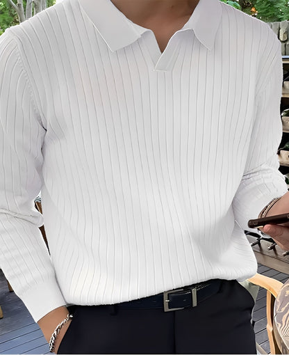 Hector - Classic Slim-Fitting Knitted Sweater for Men