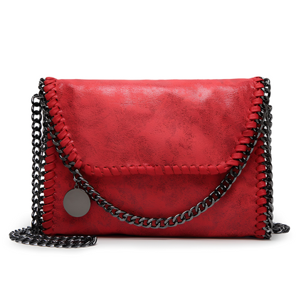 Charlotte - Elegante Ledertasche mit Kette für Damen