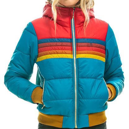 Pauleen - Elegant Padded Jacket with Hood for Women