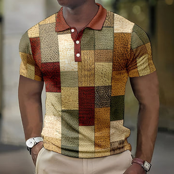 Jimmy - Camisa Xadrez com Estampa Estilosa