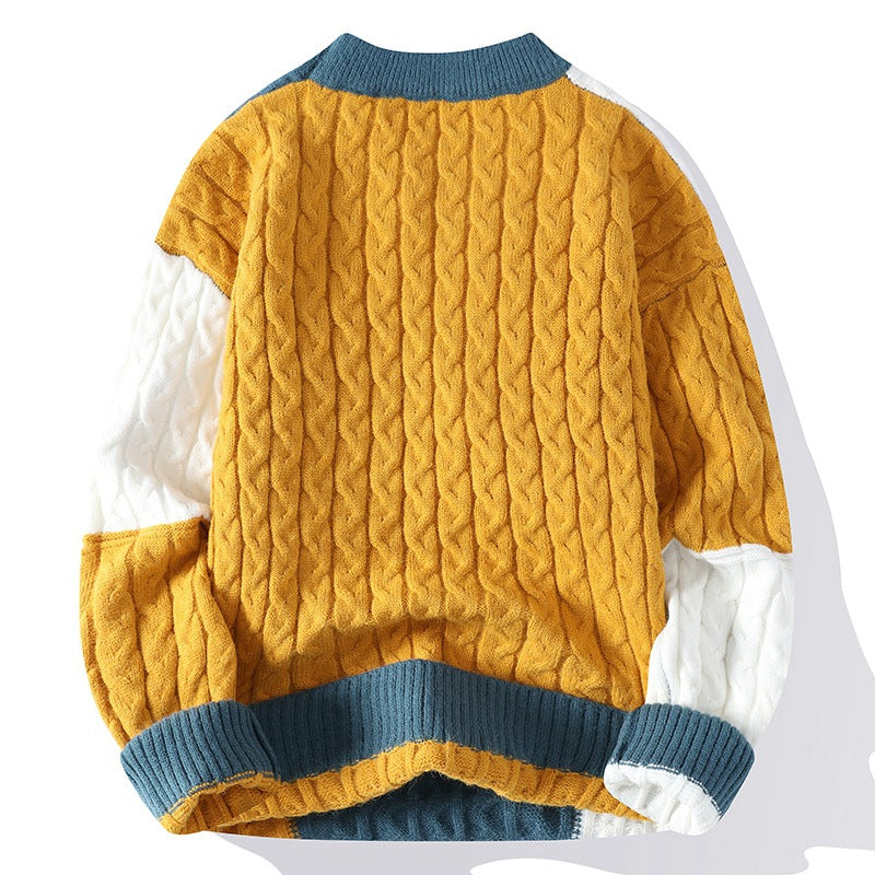Greg - Camisola elegante de gola redonda para homem
