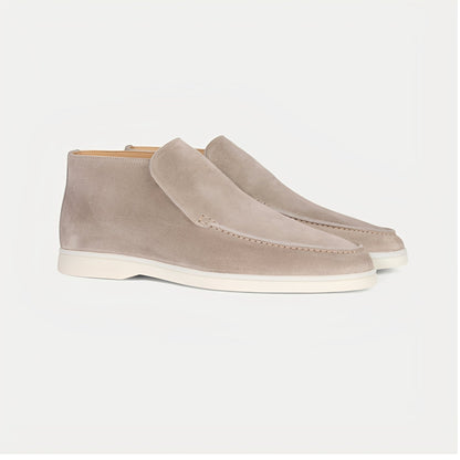 Jimmy - Elegant high-quality suede slip-on shoes for men