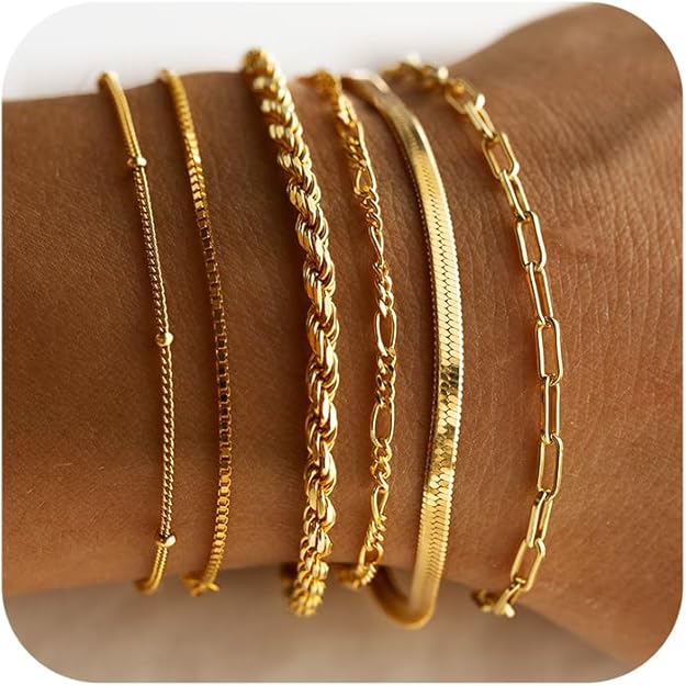 Vernetta – Conjunto de braceletes elegantes