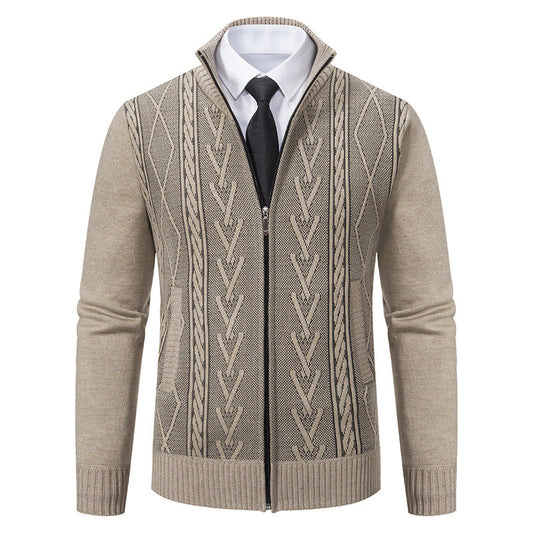 Anthony - Elegant Knit Shirt for Men in Old-Money Style
