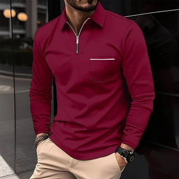 Bernard - Camiseta de manga longa confortável