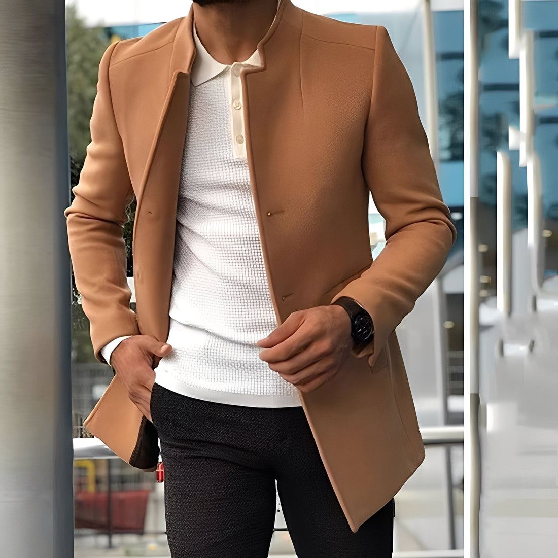 Joshua - Elegante Jaqueta Slim-Fit para Homens