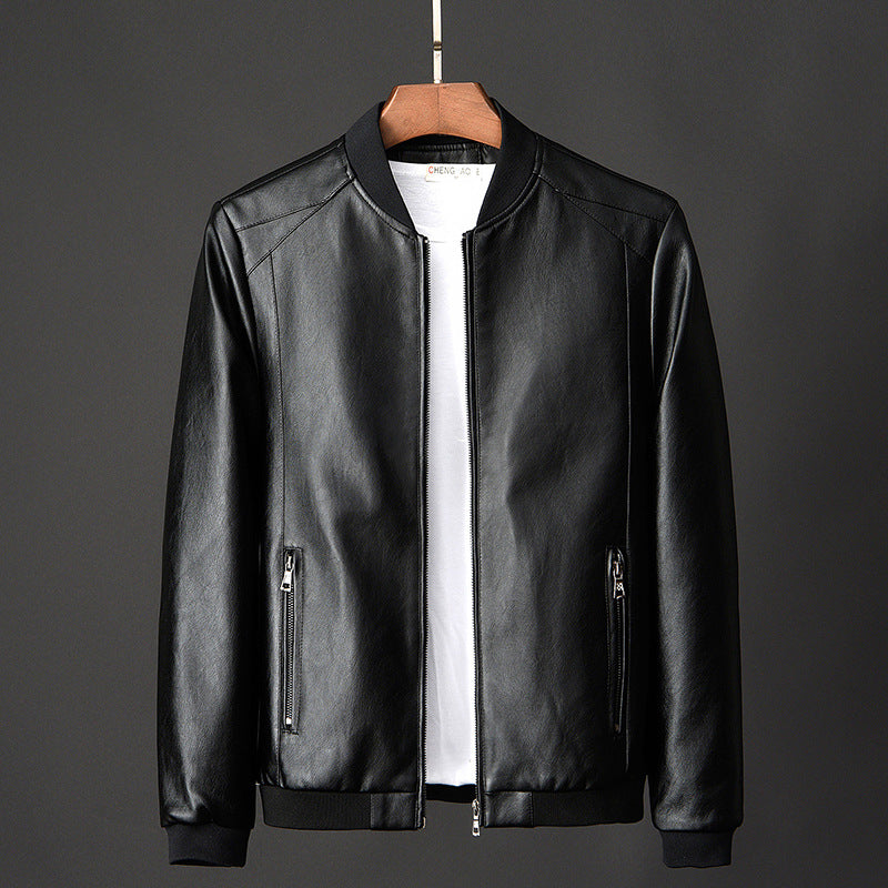 Clifford - Stylish Leather Motorcycle Jacket for Men