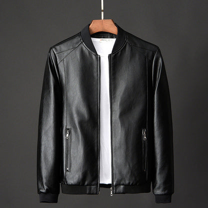 Clifford - Stylish Leather Motorcycle Jacket for Men