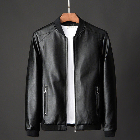 Clifford - Stylish Leather Motorcycle Jacket for Men