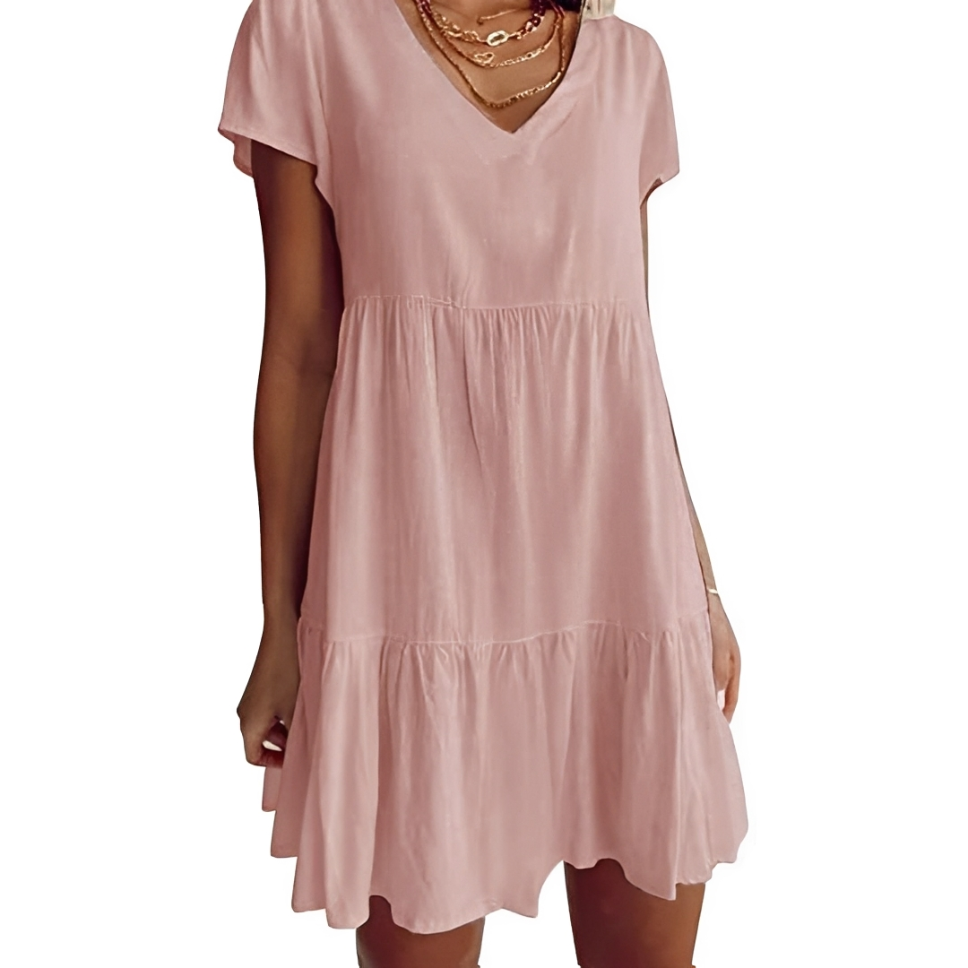 Judith - Vestido Mini Casual Solto