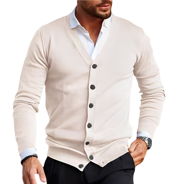 Bradley - Casual, simples Cardigan para Homens