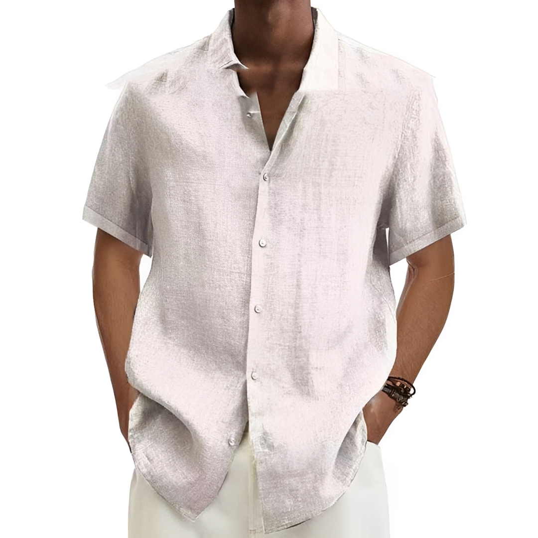 Aamon - Camisa de verão respirável para homem